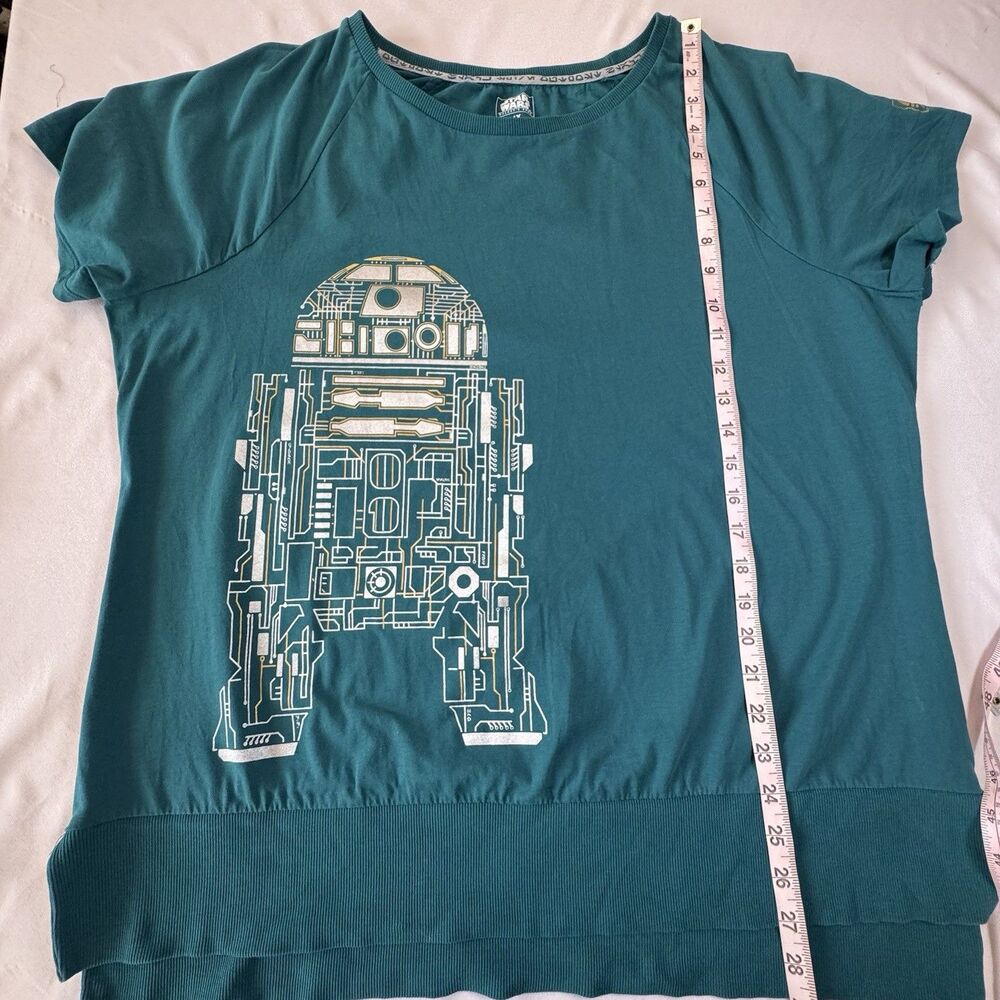 Star Wars R2D2 Graphic Tee Galaxy’s Edge Disney Parks Women’s 1X - Picture 3 of 8
